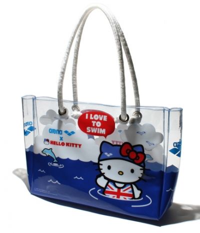 Hello Kitty x Arena x《新Monday》PVC 沙滩袋 
