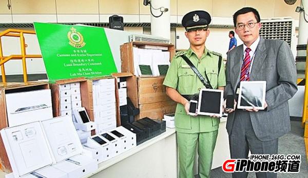 香港海关查获227部水货iPhone 5
