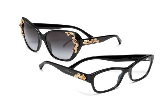 D&G & LensCrafters限量发售巴洛克眼镜