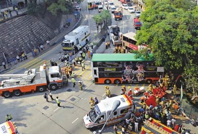 香港三车相撞严重车祸引反思:体检难揭司机隐疾