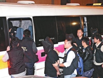香港警方卧底潜伏一年搜证 拘捕黑帮骨干50多人