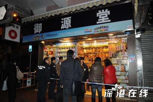 香港旺角海味参茸店遭窃 损失约10万元