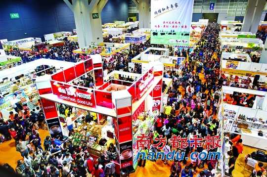 香港冬日美食节入场人数超百万（图）