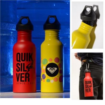 香港购物推荐：《新Monday》特别版 QUIKSILVER/ROXY金属水樽随书送