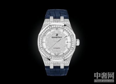 香港购物：AP爱彼皇家橡树系列女士钻石腕表