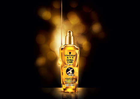 香港购物：施华蔻奢极黑金日臻瞬柔精华露奢华上市