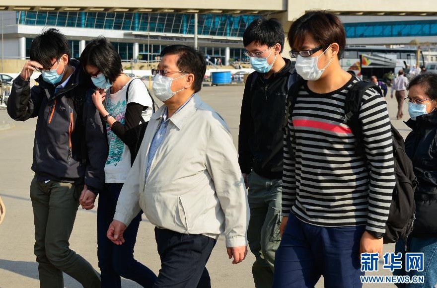 埃及热气球爆炸事故中国香港遇难者家属启程返港