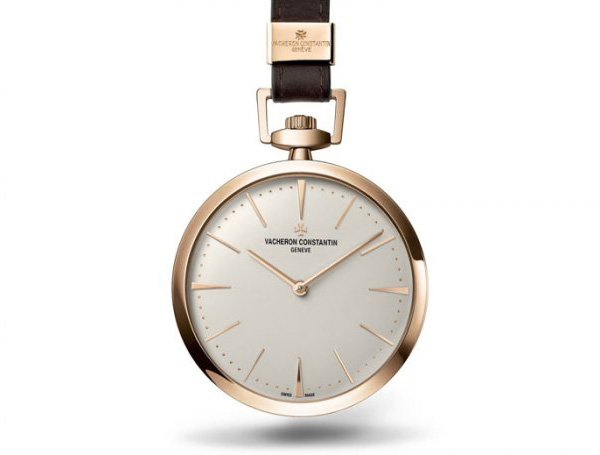 香港时尚：江诗丹顿「Patrimony Contemporaine」玫瑰金怀表