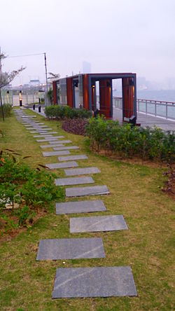 香港鲗鱼涌海滨花园特设宠物公园