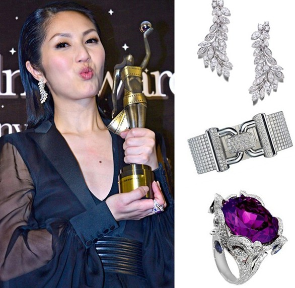 香港购物预览：伯爵珠宝闪耀香港电影金像奖