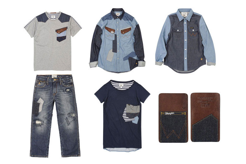 香港购物新品：izzue x Wrangler 2013春夏联名别注系列