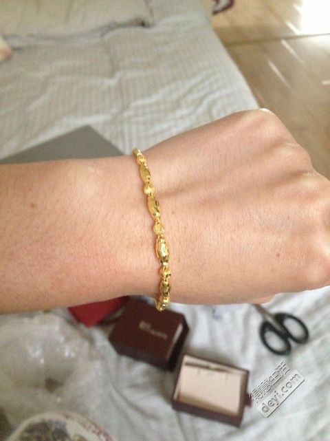 4月16香港金价14580一两时入手的小金子