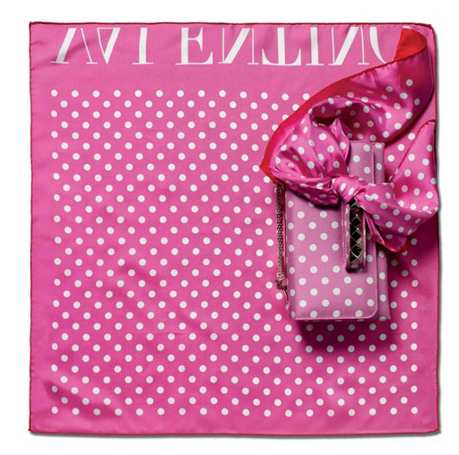 香港购物：华伦天奴全新Pop Pois系列波点风配件