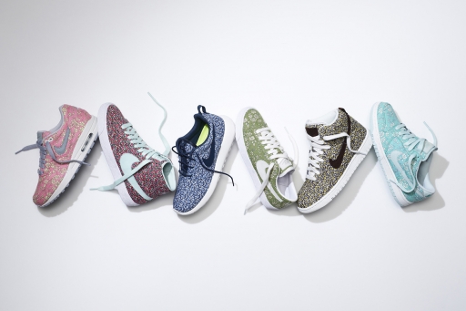 香港时尚鞋款：Liberty x NIKEiD发布2013夏季联名订制系列