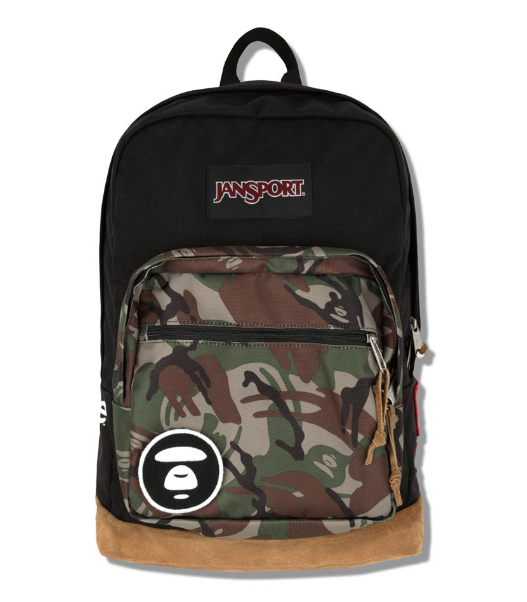 香港时尚新品：AAPE BY A BATHING APE® x JanSport联名&夏季背包系列