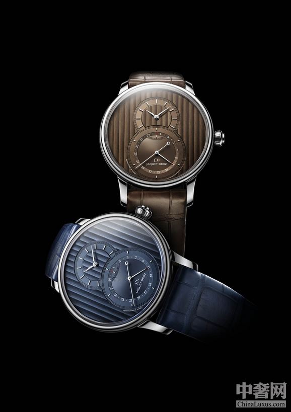 香港购物：雅克德罗日期显示大秒针腕表