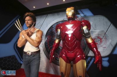 钢铁侠与金刚狼降临香港杜莎夫人蜡像馆