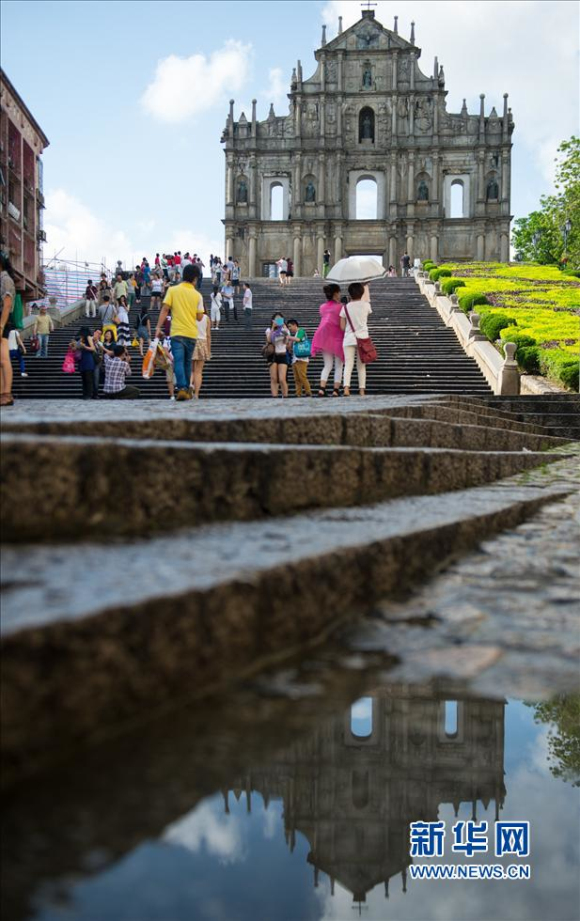 关注文化遗产：澳门大三巴牌坊