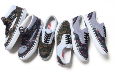 香港时尚：Supreme × COMME des GARCONS SHIRT × VANS联名球鞋系列