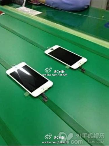 iPhone5S已投产？前面板生产车间照曝光