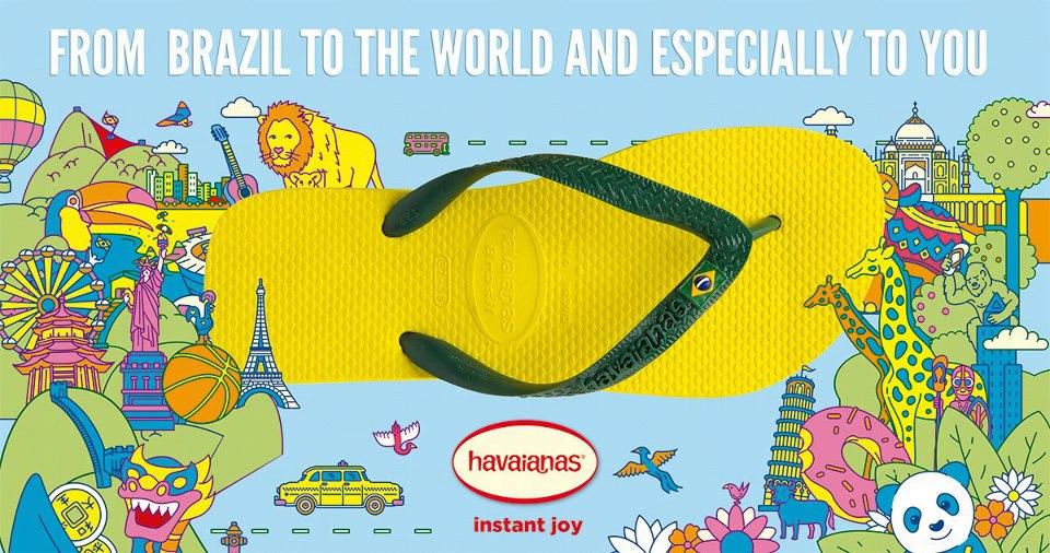 香港购物：巴西Havaianas 保证不会撞款的人字拖