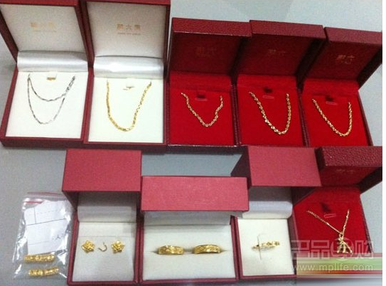 香港金价低扫金15件部分含价