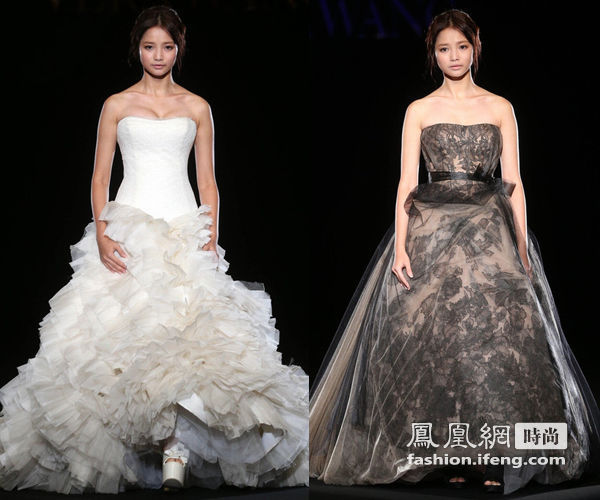 香港时尚推荐：出嫁像明星 婚纱得选Vera Wang秋季系列