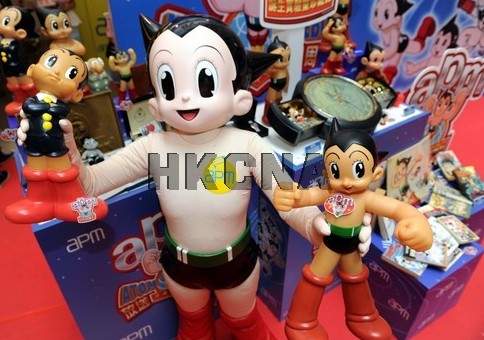 香港青年缺“正能量” 卡通人物阿童木受热捧