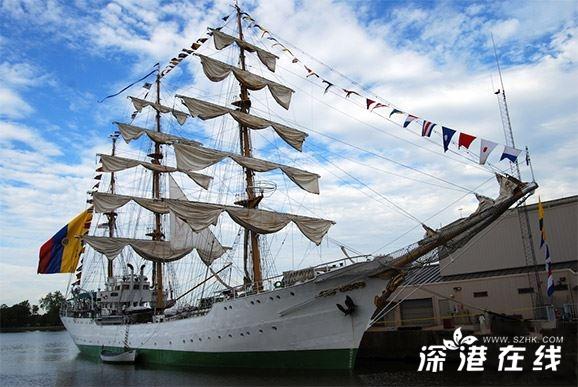 哥伦比亚“光荣号”停泊香港海港城可免费参观 光荣号介绍