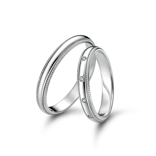 香港购物：周生生Promessa 结婚对戒系列