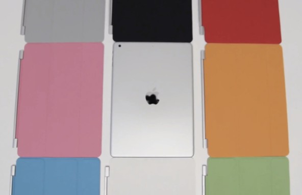 视频曝光iPad5 SmartCover 新增橘黄暗绿色
