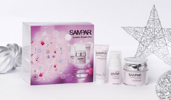 香港折扣：SAMPAR欣蔓 限量圣诞美肤套装优惠购物