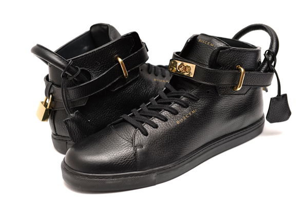 香港时尚：BUSCEMI 100MM真皮球鞋