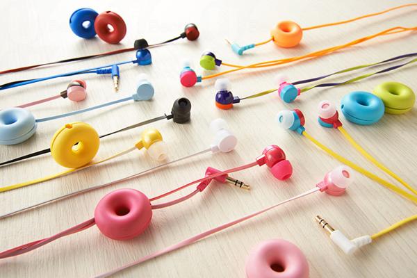 香港购物：冬日甜甜圈彩色两用耳机