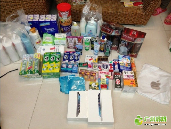 香港晒货：收获IPad mini2、Air、 美美金饰凯旋而归