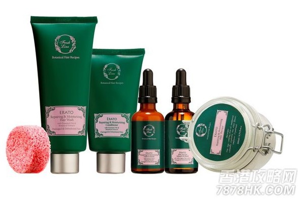 香港购物精选：送给女神的礼物 Fresh Line 天然草本美发系列