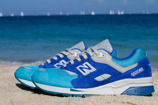香港时尚：Nice Kicks x New Balance 1600 “Grand Anse” 碧海蓝天鞋款