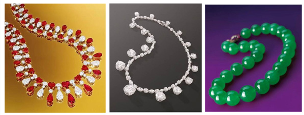 香港时尚：三条经典顶级项链即将现身香港苏富比2014春拍