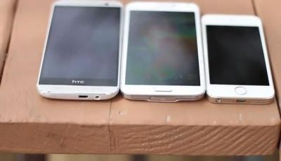 iPhone 5S/Galaxy S5/HTC M8谁更耐摔？