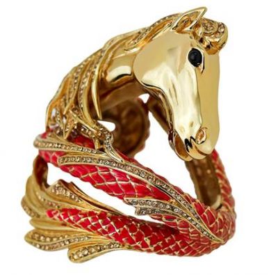 香港时尚：Roberto Cavalli呈现马年限量版手镯