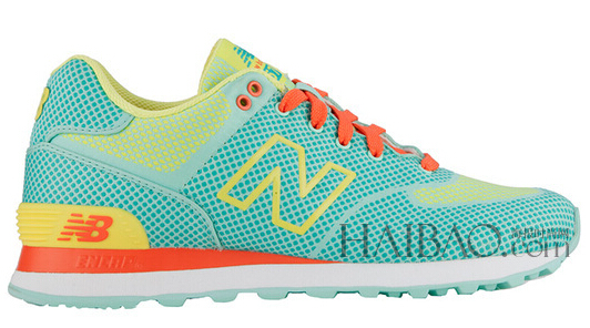 香港购物时尚：拼色编织风潮！New Balance 2014夏季574系列鞋款