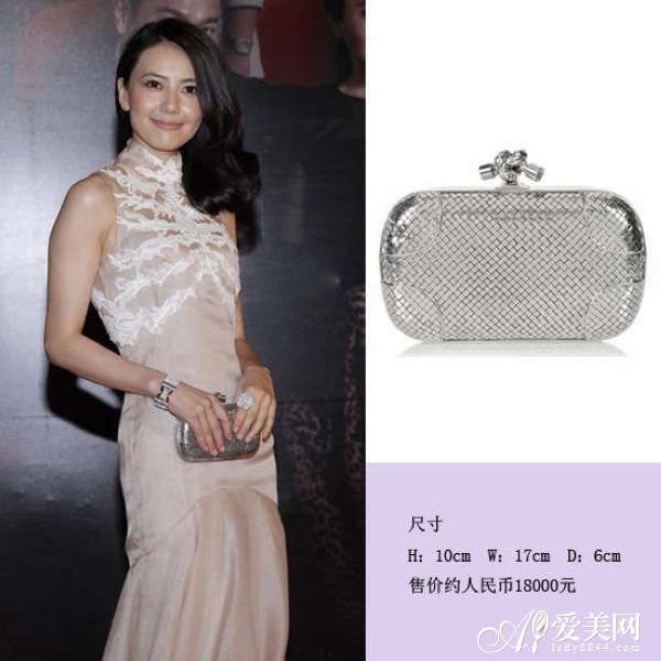 香港购物：高圆圆范爷红毯PK武器 BV包扭转乾坤