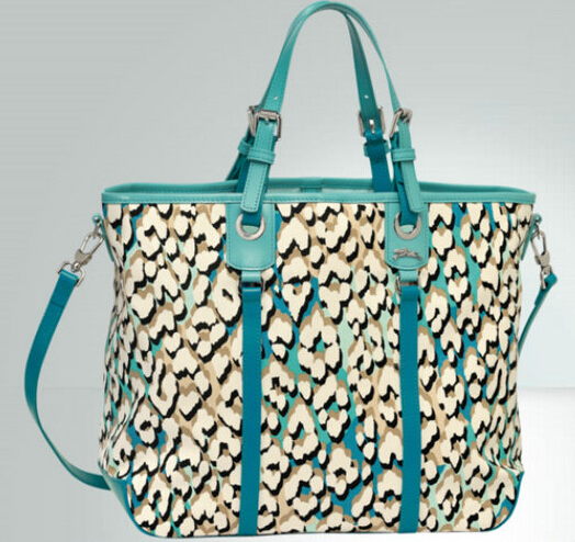 香港购物新品：longchamp（珑骧）豹纹岛屿系列包包