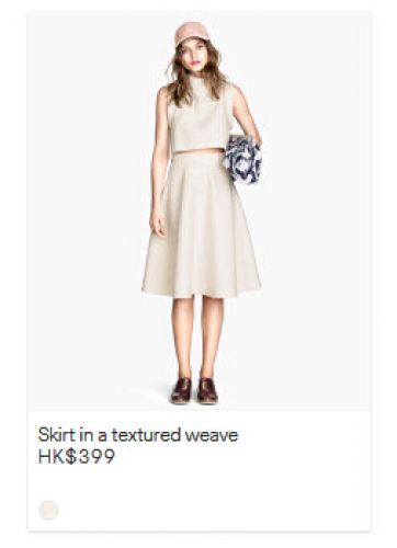 香港购物报价：香港H&M夏季裙装和女装牛仔裤最新价格