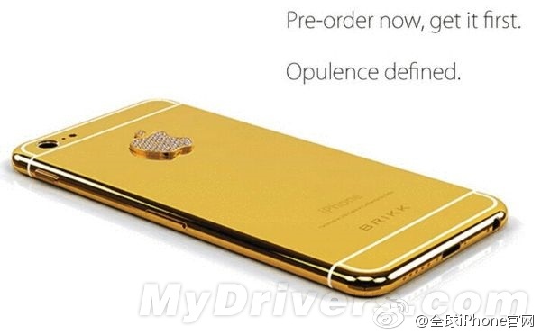苹果iPhone 6奢侈版52000元开始预订