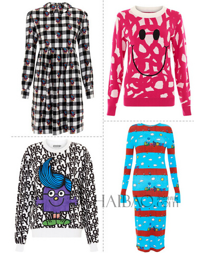 香港时尚：House of Holland × Mr.Men & Little Miss联乘系列童装及女装