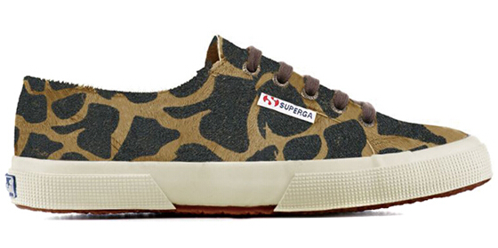 香港购物：SUPERGA推出最新的动物斑纹款休闲鞋