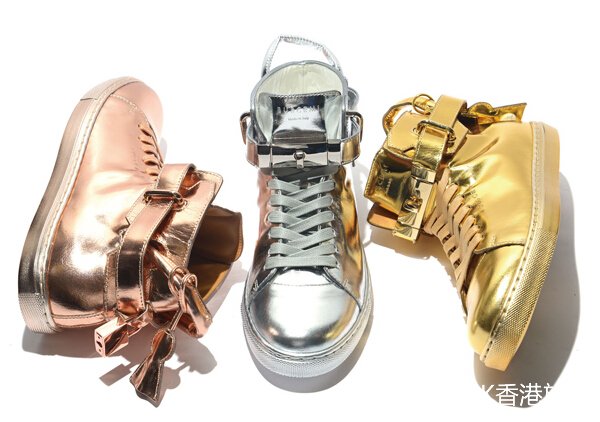 香港时尚导购：BUSCEMI秋季打造一系列金属配色鞋履