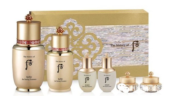 韩国尊贵宫廷护肤品牌：The history of 后 2014香港圣诞套装优惠精选