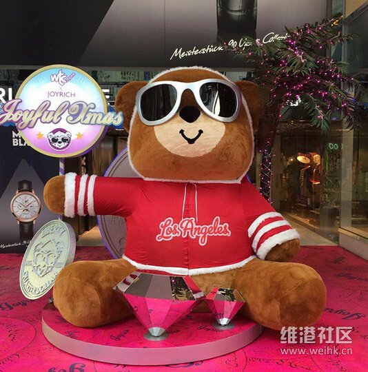 香港旅行：JOYRICH水晶球圣诞树铜锣湾世贸中心